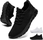 Womens Walking Shoes Running Tennis Sneakers Non Slip Gym Workout Athletic Lightweight Comfortable Fashion Sport Mesh Casual Shoe