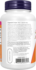NOW Foods Supplements, Vitamin C-1,000 with 100 mg of Bioflavonoids, Antioxidant protection*, 100 Veg Capsules