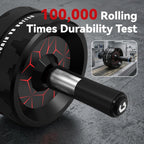 VINSGUIR Ab Roller Wheel, Abs & Core Workout Equipment for Home Gym with Knee Pad Accessories, Abdominal Wheel for Full-body Strength Training