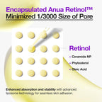 Anua Retinol Serum for Smooth & Renewed Skin, 0.3% Retinol, 5% Niacinamide, Hydration & Glass Skin, Gentle for Beginners, Korean Skincare, 1.01 fl oz
