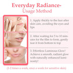 Collagen Face Mask - Overnight Wrapping Mask - Facial Firming, Elasticity & Hydration - Hydrolyzed Sodium + Panthenol +Niacinamide for Reduce Dullness & Promote Smoother Skin Texture - 75ml