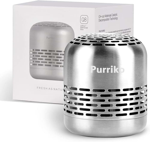 Purriko Refrigerator Deodorizer,Lasts up to 10 Years,Refrigerator Odor Eliminator,Fridge Deodorizer,More Effective Than