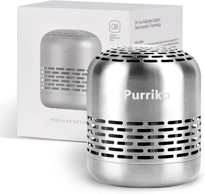 Purriko Refrigerator Deodorizer,Lasts up to 10 Years,Refrigerator Odor Eliminator,Fridge Deodorizer,More Effective Than