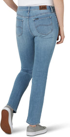 Lee Women's Legendary Mid Rise Straight Leg Jean