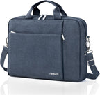 Ferkurn 17 17.3 Inch Laptop Bag Case Women Men Compatible with HP OmniBook Envy Omen Pavilion/LG Gram/Dell Inspiron Precision/Yoga ThinkPad, Carrying Briefcase Messenger Computer Bag 18 inch, Grey