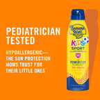 Banana Boat Sport Kids Sunscreen Spray SPF 50, Twin Pack | Spray Sunscreen for Kids, Childrens Sunblock SPF 50, Oxybenzone Free, 6oz each