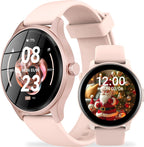 DIVElink Smart Watch, HD Smartwatch for Men Women (Answer/Make Calls), Fitness Watch with 100+ Sport Modes, IP68 Waterproof/Heart Rate/Sleep Monitor, Activity Trackers for iOS/Android