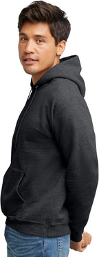 Hanes Men's EcoSmart Hoodie, Midweight Fleece, Pullover Hooded Sweatshirt