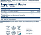 SOLARAY Liposomal Vitamin C 500mg - Enhanced Absorption Vitamin C Liposomal Blend with Fatty Acids - Antioxidant and Immune Support Supplement - Vegan, 60-Day Guarantee, 100 Servings, 100 VegCaps