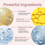 Bio-Collagen Face Mask, Real Deep Hydrating Collagen Overnight Mask, Face Masks Skincare, Facial Sheet Masks for Skin care, Pore Minimizing, Firming, and Moisturizing. (4 Count (Pack of 1))