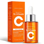 Vitamin C Serum 20% for Face, Anti-Aging & Hydrating Serum with Hyaluronic Acid & Niacinamide, Helps Reduce Wrinkles, Plump Skin, Even Tone, for All Skin Types, 1 Fl Oz