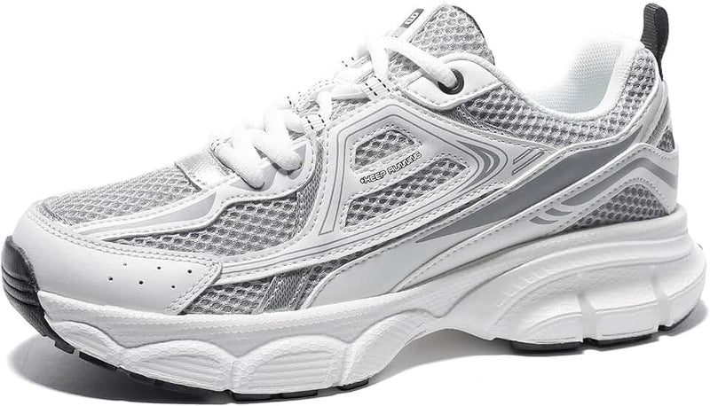 BAASPLOA Women's Chunky Fashion Sneakers Casual Sports Shoes Mesh Breathable Athletic Gym Workout Tennis Shoe Platform T