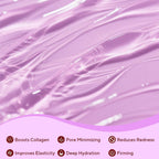 Collagen Face Mask, 4 Pack Bio-Collagen Real Deep Mask Overnight Hydrating Face Mask for All Skin Types,Original Hydrating Collagen Face Mask
