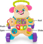 Fisher-Price Baby Toy Laugh & Learn Smart Stages Sis Walker with Educational Music Lights & Activities for Infants Ages 6+ Months