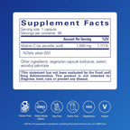 Pure Encapsulations Ascorbic Acid Capsules - 1,000 mg Vitamin C - Antioxidant & Immune Support* - High-Potency Vitamin C - Vegan & Non-GMO - 90 Capsules