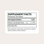 THORNE - Vitamin C 1,000 mg Supplement - Supports Healthy Immune Function & Collagen Formation - Provides Antioxidant Benefits* - Third-Party Certified - Gluten, Dairy & Soy-Free - 60 Capsules