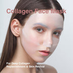Bio-Collagen Face Mask, Real Deep Hydrating Collagen Overnight Mask, Face Masks Skincare, Facial Sheet Masks for Skin care, Pore Minimizing, Firming, and Moisturizing. (4 Count (Pack of 1))