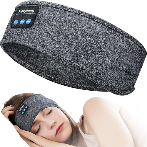 Perytong Sleep Headphones Wireless, Bluetooth Sports Headband Headphones with Ultra-Thin HD Stereo Speakers Perfect for