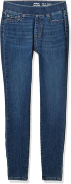 Amazon Essentials Women's Mid-Rise Stretch Pull-On Jegging