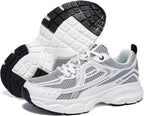 BAASPLOA Women's Chunky Fashion Sneakers Casual Sports Shoes Mesh Breathable Athletic Gym Workout Tennis Shoe Platform Thick Walking Shoes