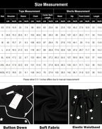 Ekouaer Pajamas Set for Women Short Sleeve Sleepwear Button Down Pjs Soft 2 Piece Lounge Sets XS-XXXL
