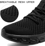 Running Shoes for Men Women Slip on Unisex Walking Tennis Non-Slip Work Shoes Lightweight Breathable Athletic Workout Gym Sneakers Casual Fashion Sneakers