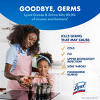 Lysol Pro Kitchen Spray Cleaner and Degreaser, Antibacterial All Purpose Cleaning Spray for Kitchens, Countertops, Ovens, and Appliances, Citrus Scent, 22oz