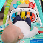 Bright Starts Disney Baby Mickey Mouse Original Bestie 2-in-1 Baby Activity Walker - Easy Fold Frame and Removable -Toy Station, 6 Months and up