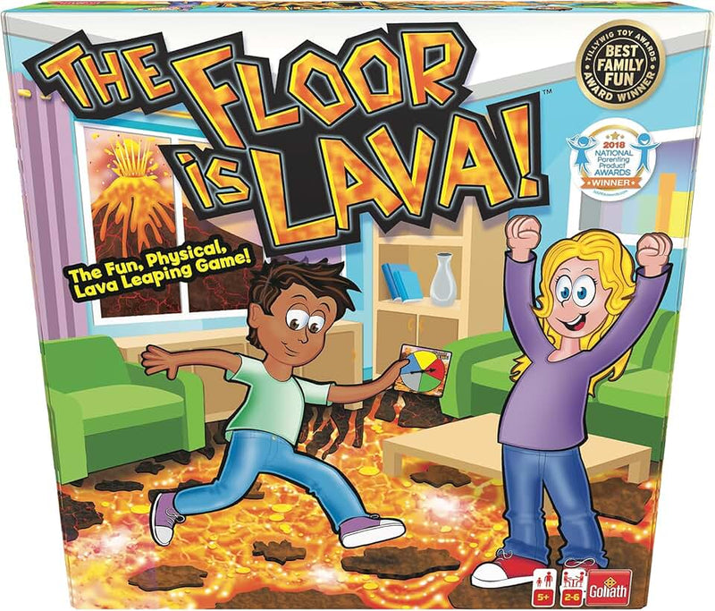 Goliath The Original The Floor is Lava! Game by Endless Games - Interactive Game For Kids And Adults - Promotes Physical
