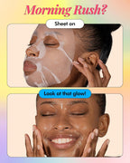 DERMAL 24 Combo Pack Made in Korea Facial Mask – 20+ Years of K-Beauty Experience, Premium Quality Korean Sheet Masks for Daily Skincare Routine