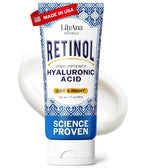 LilyAna Naturals Anti Aging Retinol Face Cream for Women – Wrinkle & Neck Cream for Firming, Retinol Moisturizer for Face with Hyaluronic Acid, Hydrating Night Cream for Fine Lines, Collagen Boost