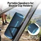 Monster S620 Bluetooth Speaker, Wireless Portable Outdoor Bluetooth Speakers, 60W True Wireless Stereo IPX8 Waterproof, Dual PairingBluetooth 5.4 Built-in Mic, Perfect for Home, Blue