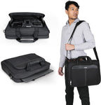 Targus Classic Slim Laptop Bag - Ergonomic Briefcase and Messenger Bag - Spacious Foam Padded for Laptops and Under