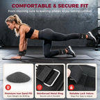 BAGAIL Ankle Wrist Weights for Women & Men, One Pair of 1/2/4/6/8/10 LBS Wearable Leg Arm Weights with Sleek Design & Secure Fit for Walking, Running, Pilates, Home Fitness & Physical Therapy