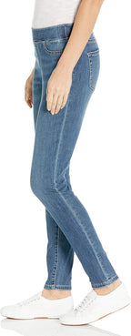 Amazon Essentials Women's Mid-Rise Stretch Pull-On Jegging