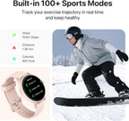DIVElink Smart Watch, HD Smartwatch for Men Women (Answer/Make Calls), Fitness Watch with 100+ Sport Modes, IP68 Waterproof/Heart Rate/Sleep Monitor, Activity Trackers for iOS/Android