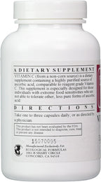 Cardiovascular Research Vitamin C-1000 Capsules, 120 Count