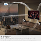 Samsung Music Studio 5 Smart Speaker, 2.0 ch, Q-Symphony, WiFi and Bluetooth (2026 Model)