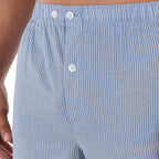 Fruit of the Loom Men's Long Sleeve Broadcloth Pajama Set
