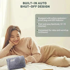 Reusable Hot Compress Bag with EU Plug Rechargeable Hand Warmer Cute Design Portable Hot Water Bottle for Therapeutic Warmth