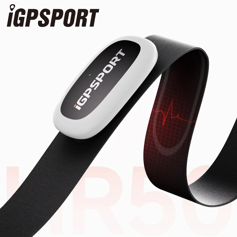 iGPSPORT HR50 Heart Rate Sensor Bike Computer Fitness Running Sport Heart Rate Monitor Sensor IPX7 Waterproof Bike Acces