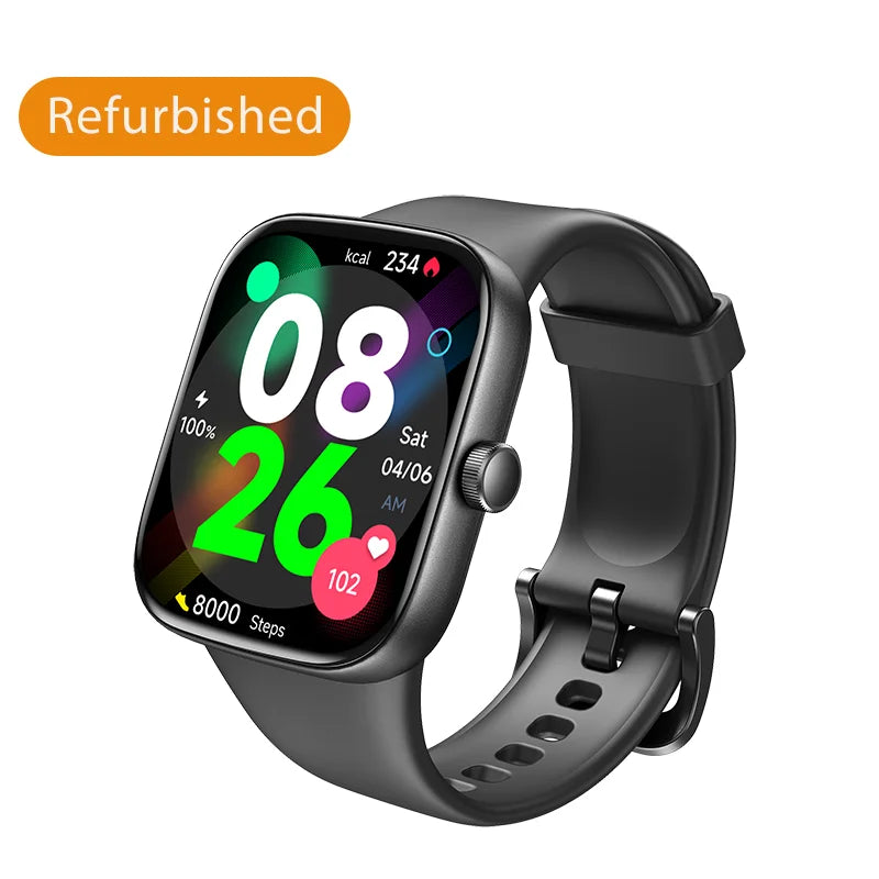 Refurbished TOZO S7 Smartwatch Bluetooth Fitness Watch Sport Sleep Wearable Fitness Tracker Waterproof IP68 7-10 Days Ba