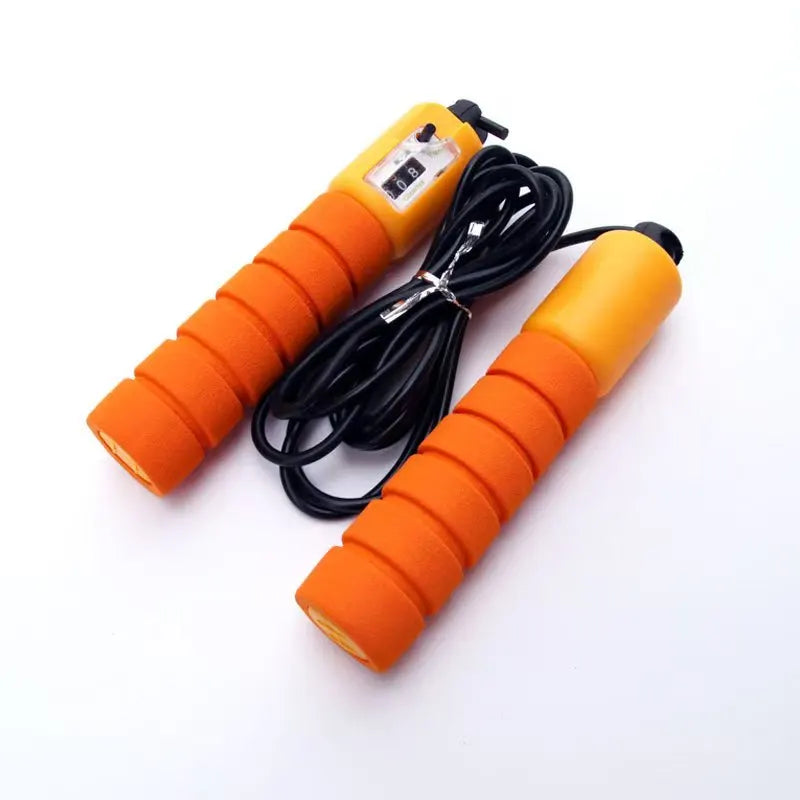 Professional sponge electronic counting jump rope, figure eight jump rope, student fitness jump rope, rope fitness, prof