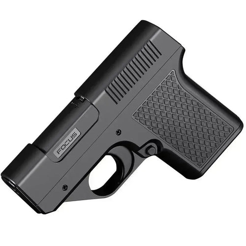 HOT SALE Clip Gun Type Butane Gas Lighter Three Capacity Cigarette Holder Windproof Jet Blue Flame Lighters Men's Gifts