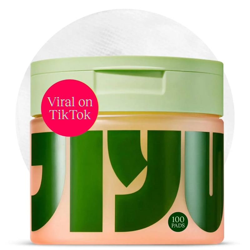 JiYu Toning Polish Pads - Korean Skincare for Dark Spots, Wrinkles & Dull Skin - Hydrating Facial Treatment with Snail M