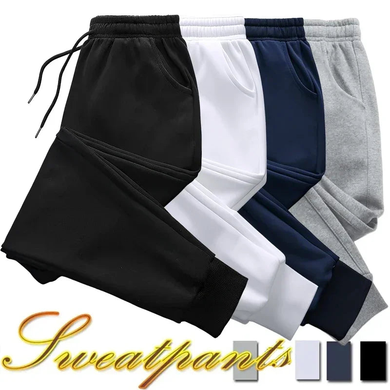 Women Men No Printed Long Pants Women Casual Loose Fashion Outdoor Fitness Jogging Drawstring Sweatpants Daily Sweatpant