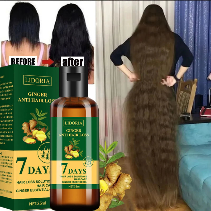 Hair Growth Serum 7 Days Fast Regrowth Essential Capsule Anti Hair loss Baldness Repair Damaged Scalp Treatment For Wome