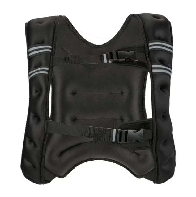 Weighted Vest for Men Women, 12 -30 Lbs Weights Included, Workout Equipment Strength for Training Workout, Jogging, Card