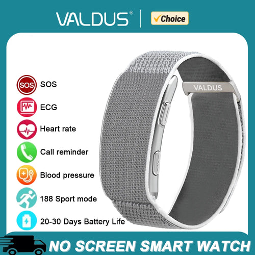 VALDUS VITRO ECG Smart Bracelet Heart Rate Blood Pressure Waterproof Long Battery Life Fitness SOS 2