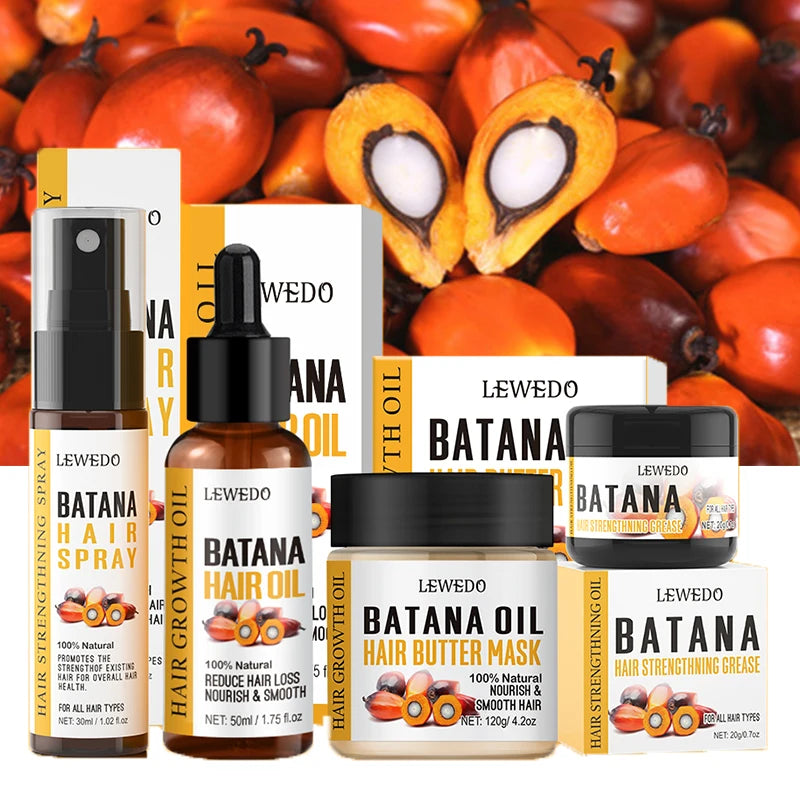 100% Pure Batana Hair Care Oil Hair Growth Oil For Natural Treatment Nourish Reduce Hair Loss Anti-Breakage Hair Thickn